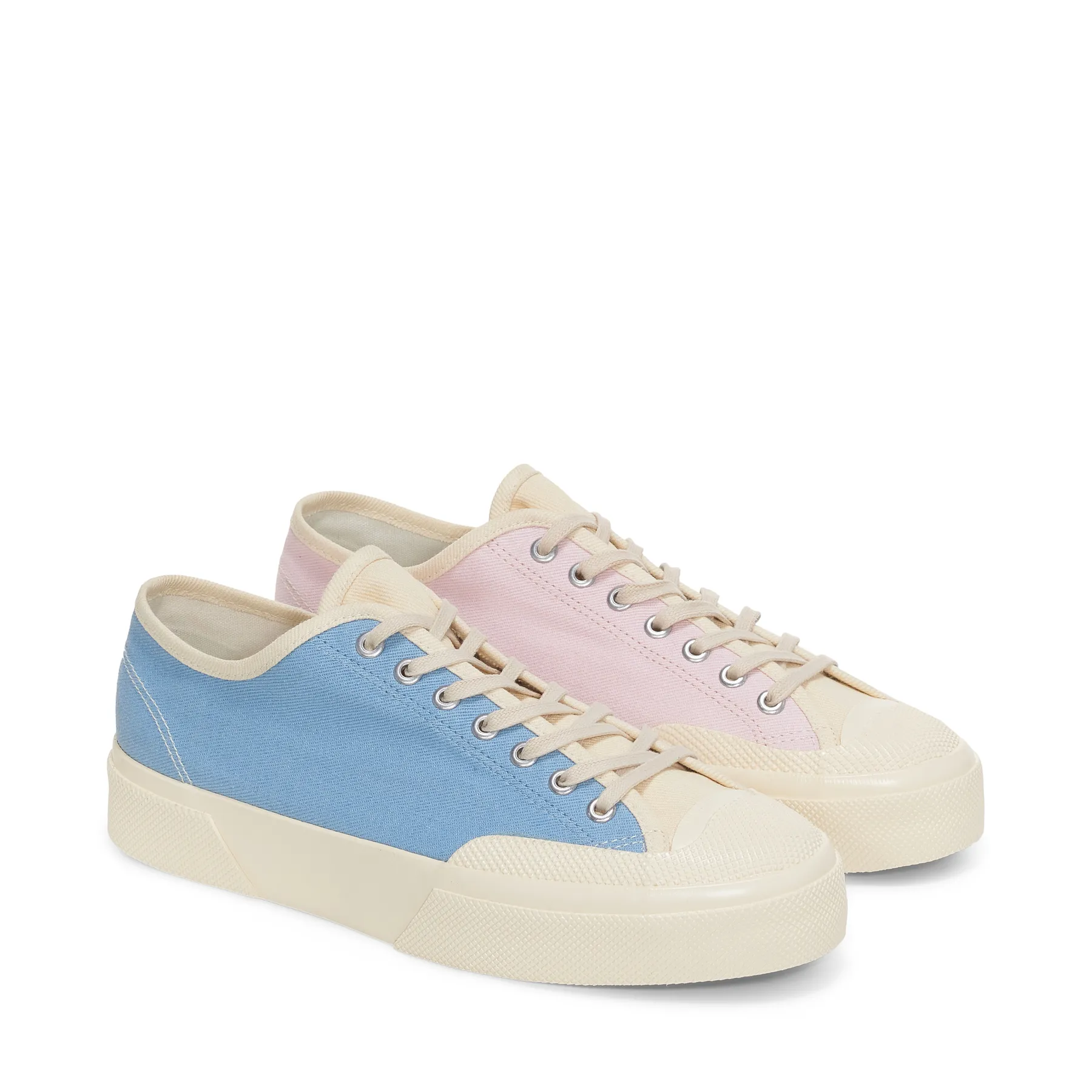 Mavi 2432 Works Low Cut Multi-Color Denim Yarn Dyed Unisex Mavi-Pembe Sneaker