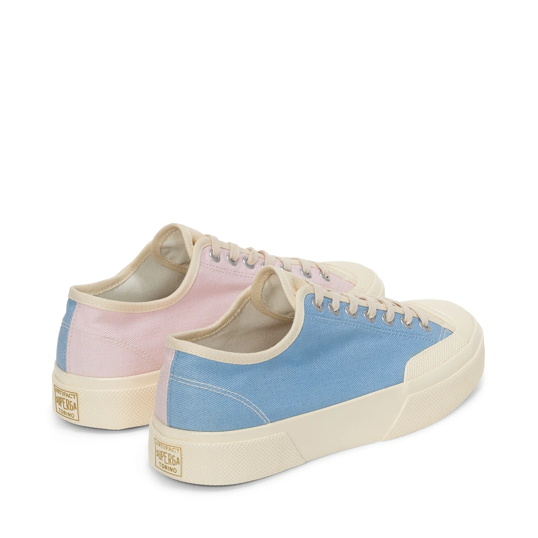 Mavi 2432 Works Low Cut Multi-Color Denim Yarn Dyed Unisex Mavi-Pembe Sneaker