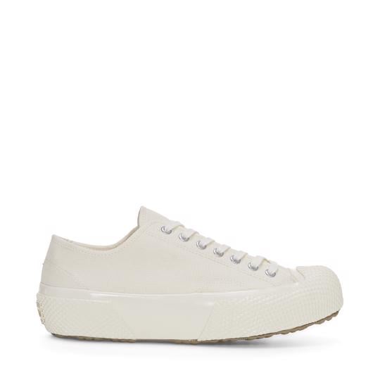 Beyaz 2434 Mil-Spec Low Cut Cotton Canvas Unisex Beyaz Sneaker - Superga®