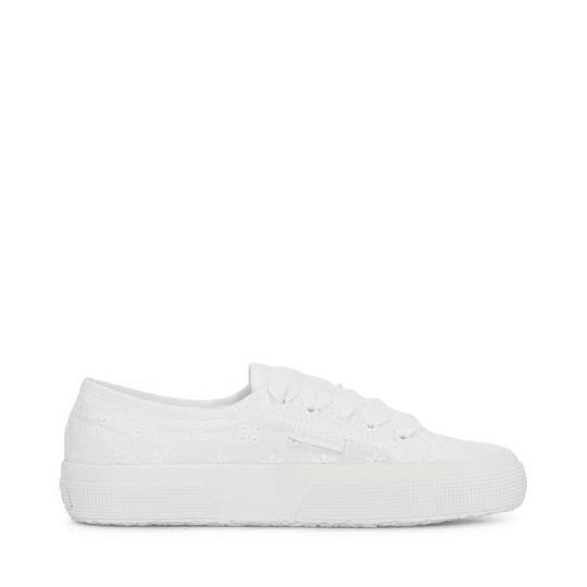 Beyaz 2750 Flower Sangallo Kadın Beyaz Sneaker - Superga®