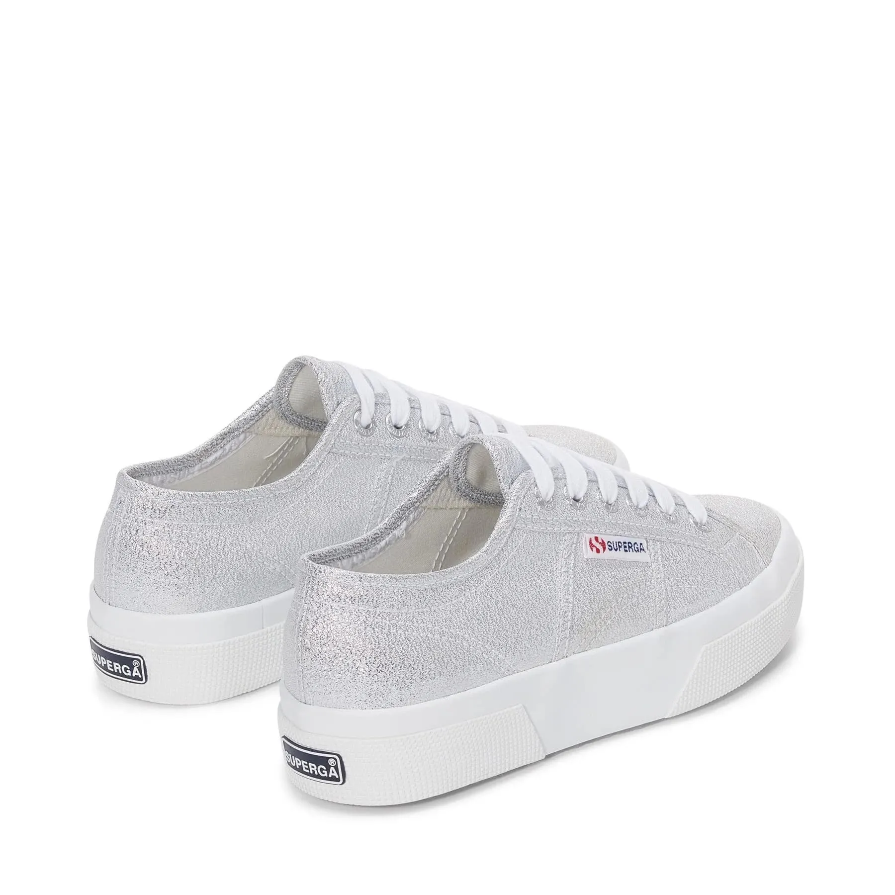 Gri 2740 Platform Lame Kadın Gri Sneaker