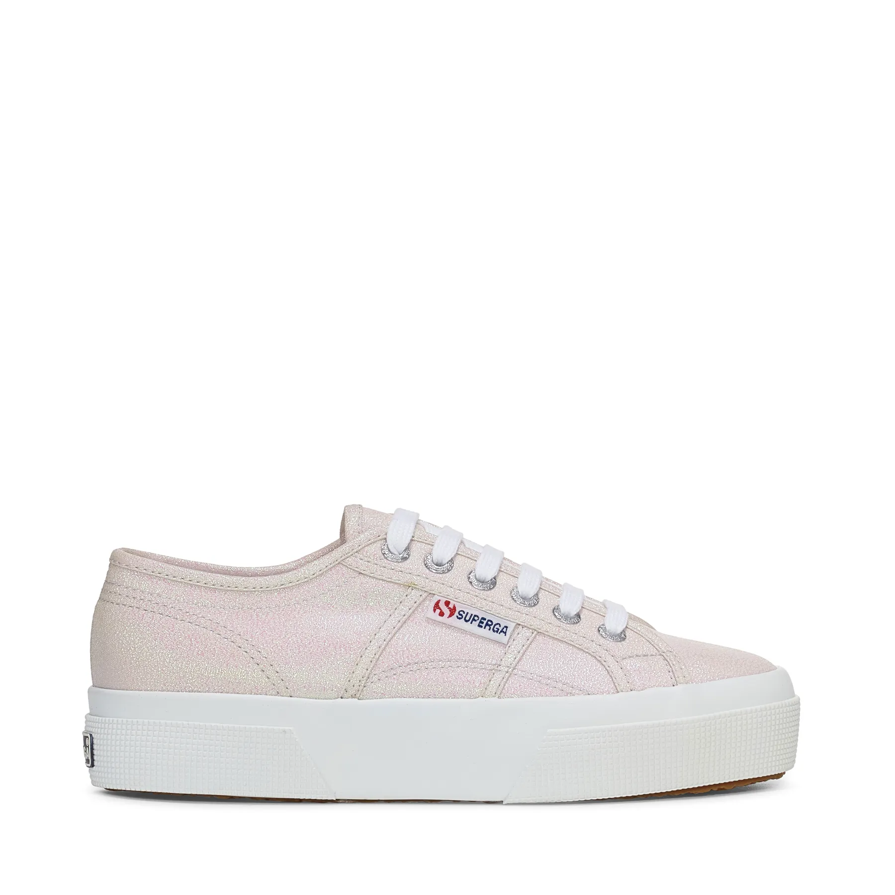 Bej 2740 Platform Lame Kadın Rose Gold Sneaker