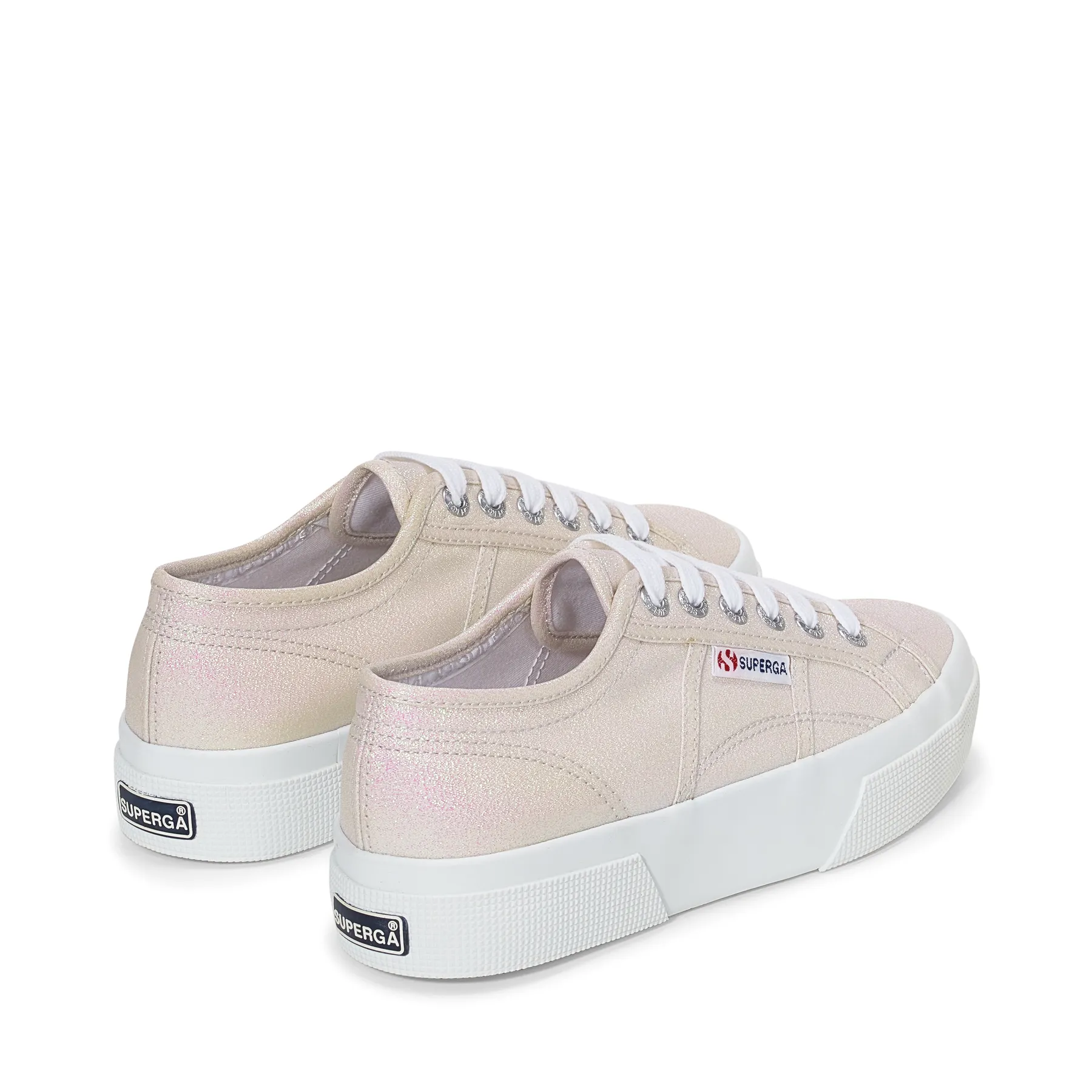 Bej 2740 Platform Lame Kadın Rose Gold Sneaker