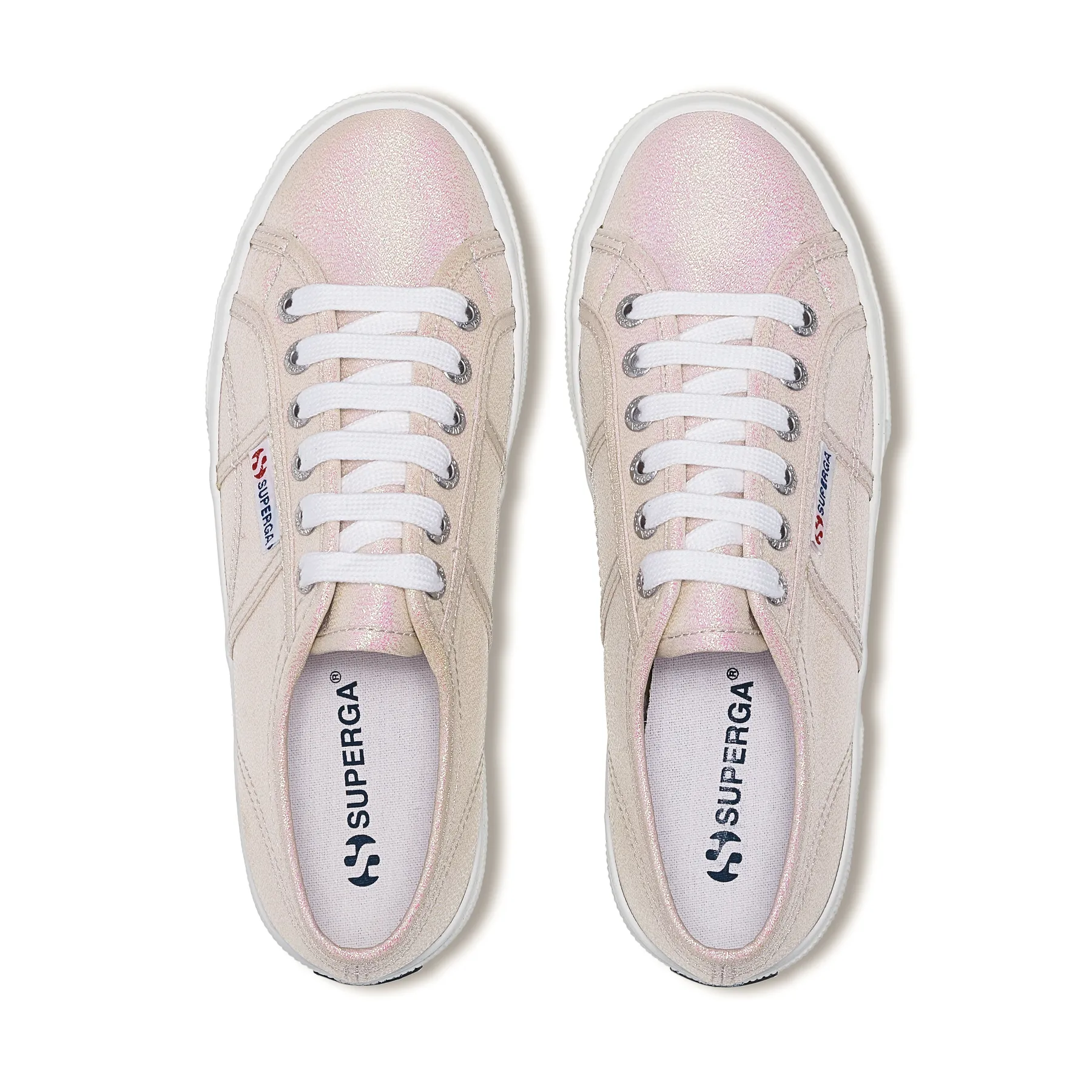 Bej 2740 Platform Lame Kadın Rose Gold Sneaker