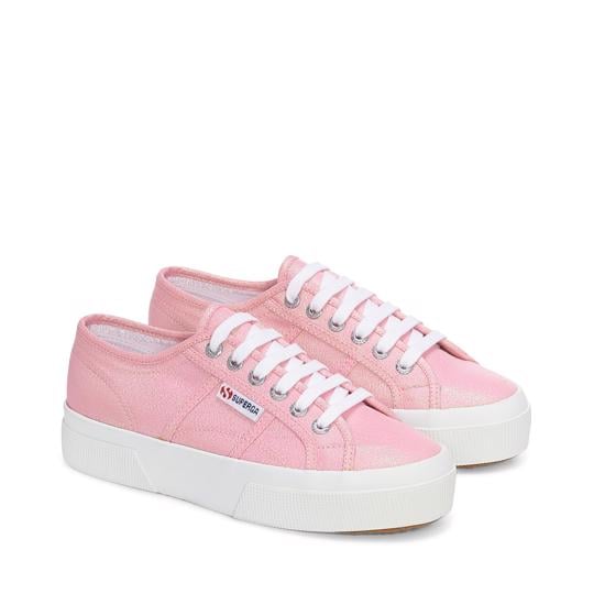 Pembe 2740 Platform Lame Kadın Pembe Sneaker - Superga®