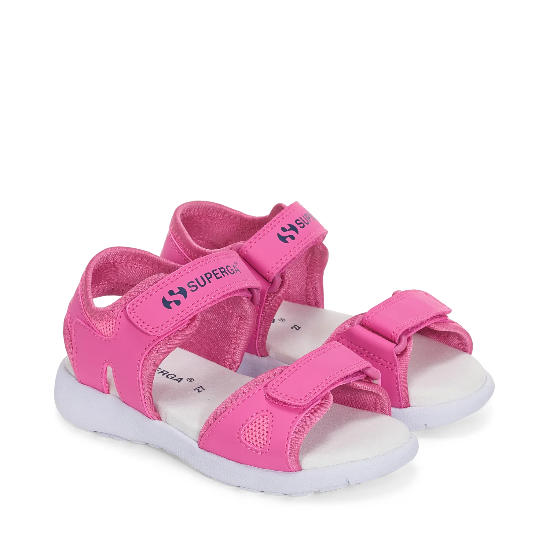 Pembe 3999 Kids Faux Nubuck Mesh Çocuk Unisex Pembe Sandalet