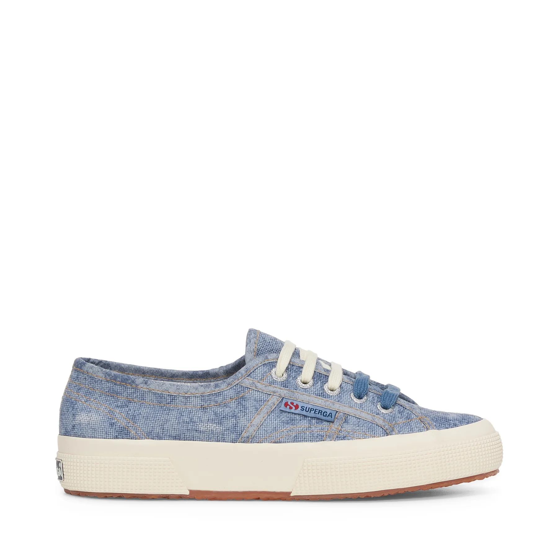 Beyaz 2750 Cotton Denim Destroyed Unisex Beyaz Sneaker