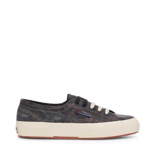 Beyaz 2750 Cotton Denim Destroyed Unisex Beyaz Sneaker - Superga®