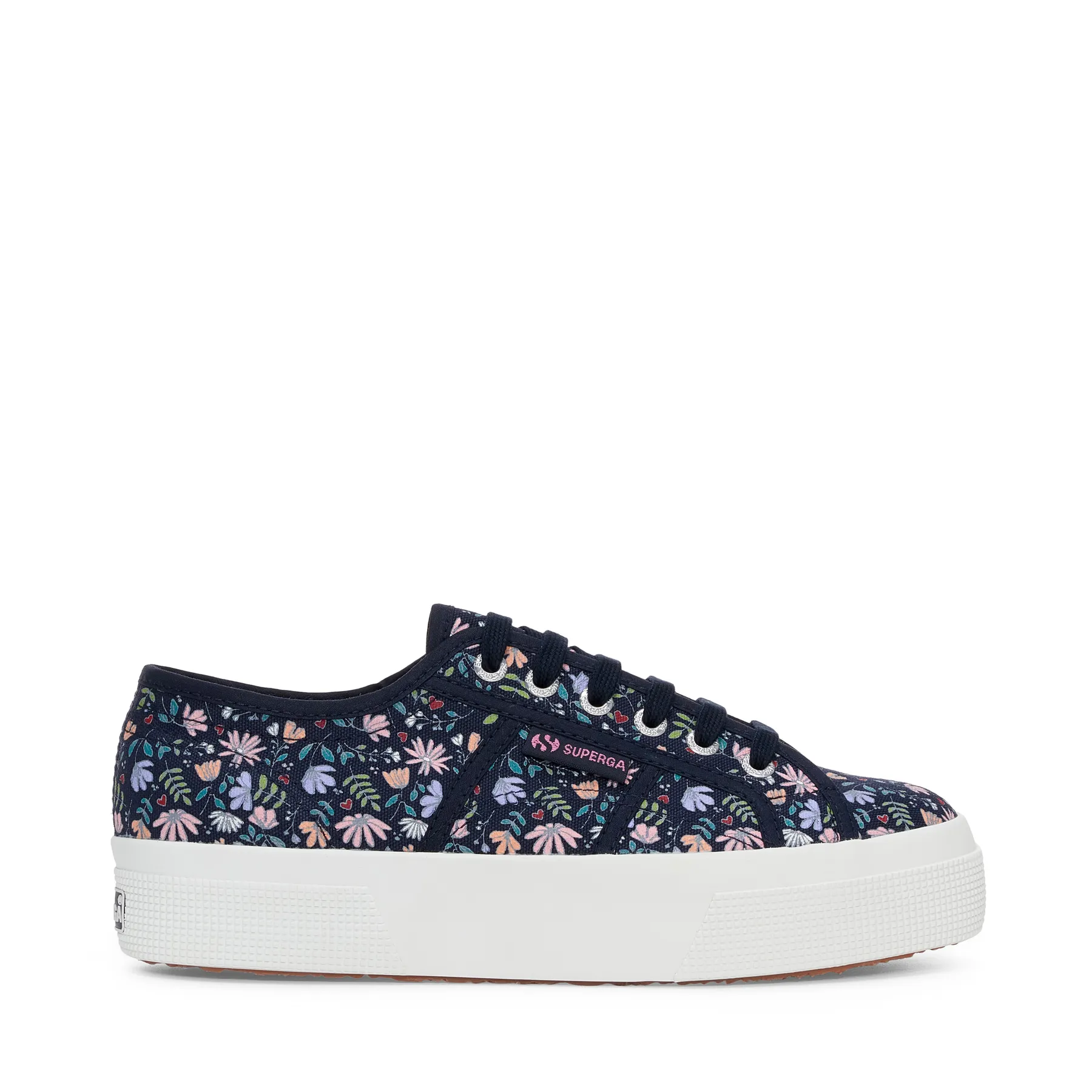 Mavi 2740 Little Flowers Print Kadın Lacivert Sneaker
