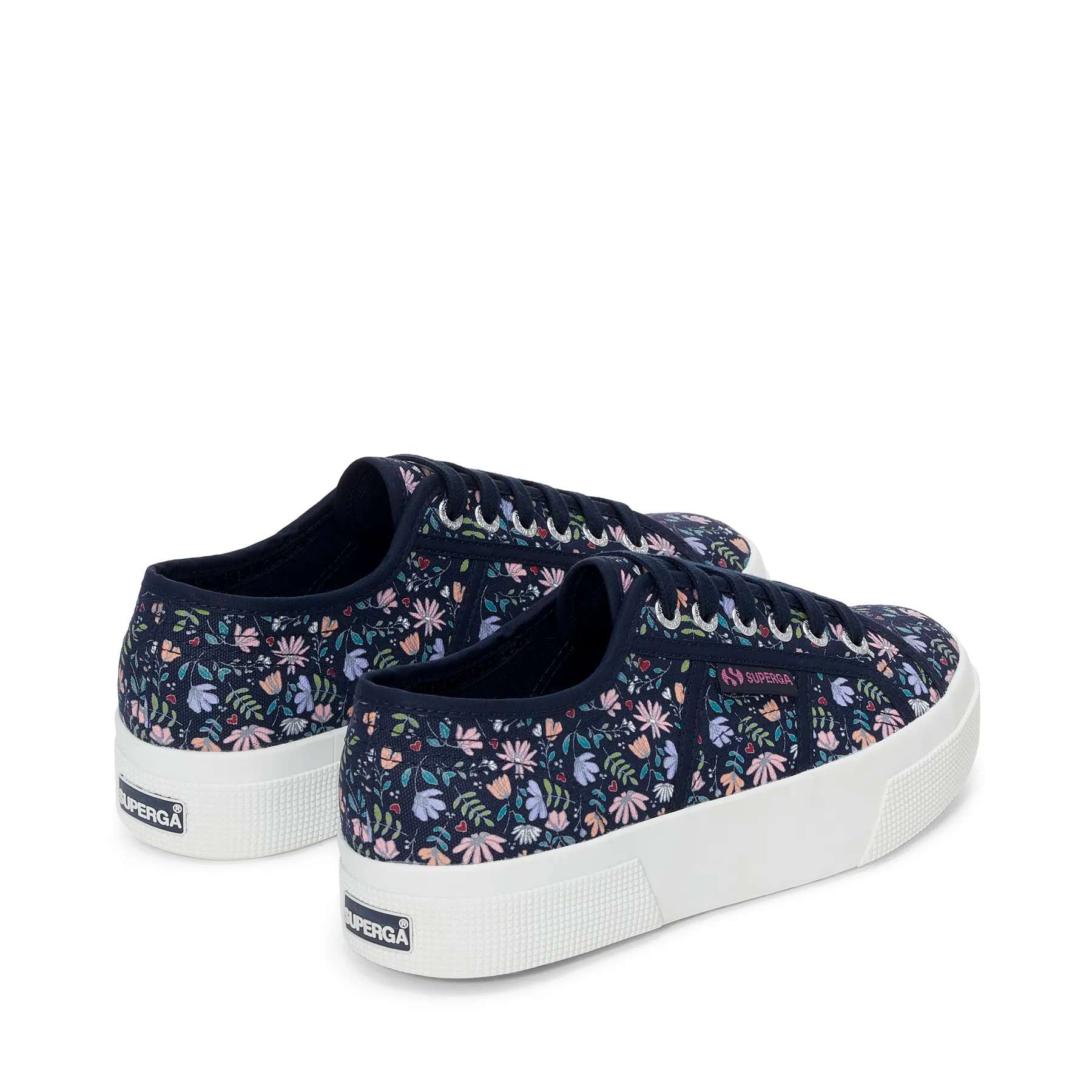 Mavi 2740 Little Flowers Print Kadın Lacivert Sneaker