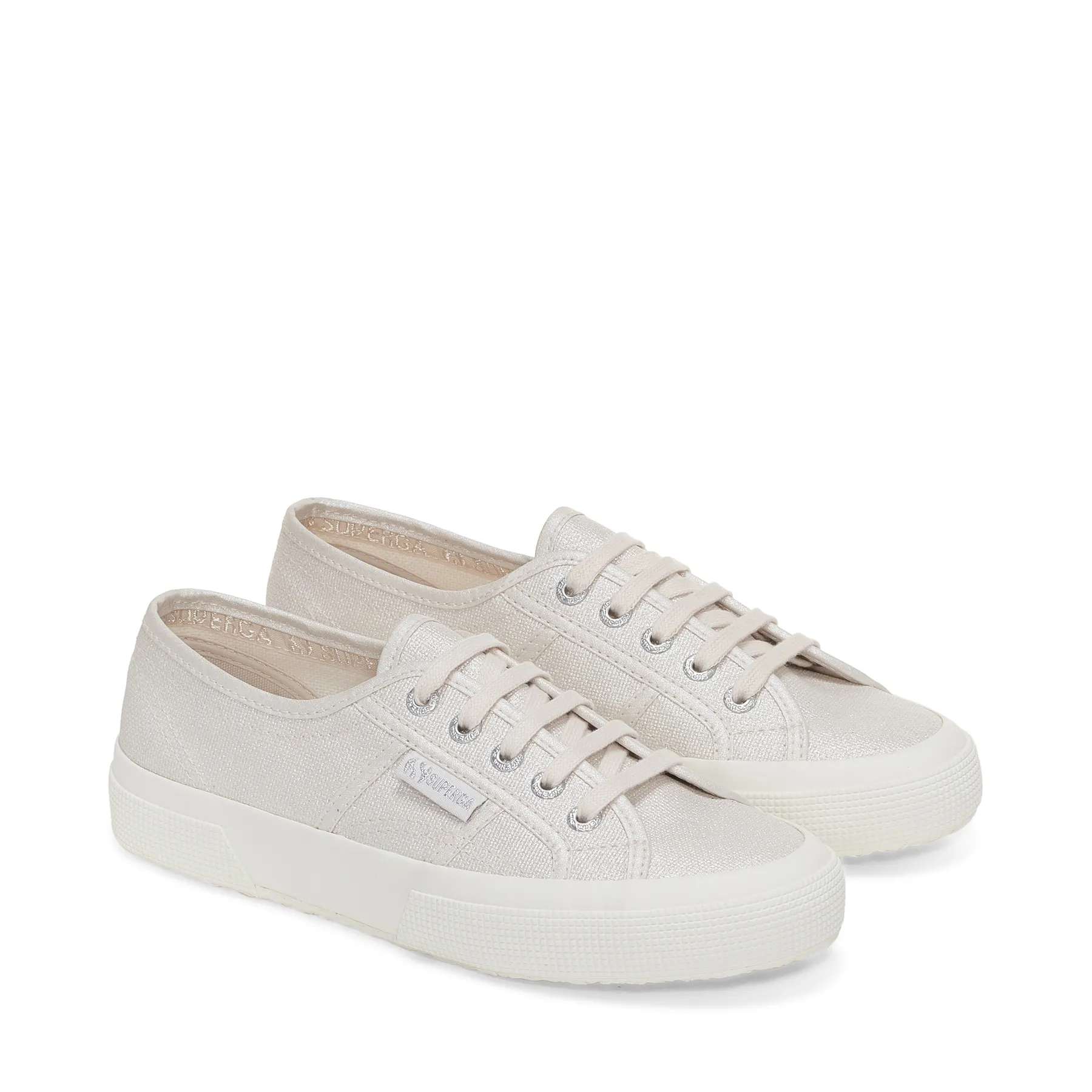 Bej 2750 Pearl Matte Canvas Kadın Bej Sneaker
