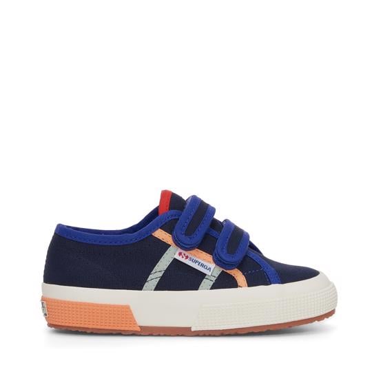 Mavi 2750 Kids Straps Colorblocking Çocuk Unisex Lacivert Bileksiz Sneaker - Superga®