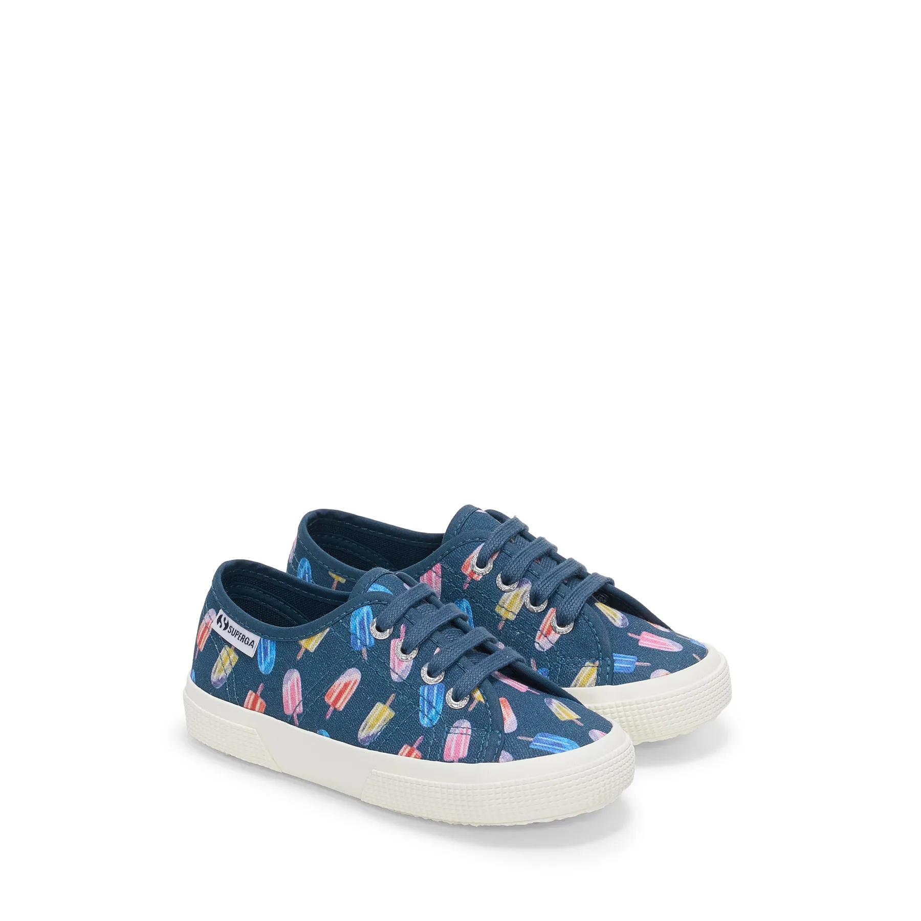 Lacivert 3750 Kids İce Lolly Print Leggera Çocuk Unisex Lacivert Bileksiz Sneaker