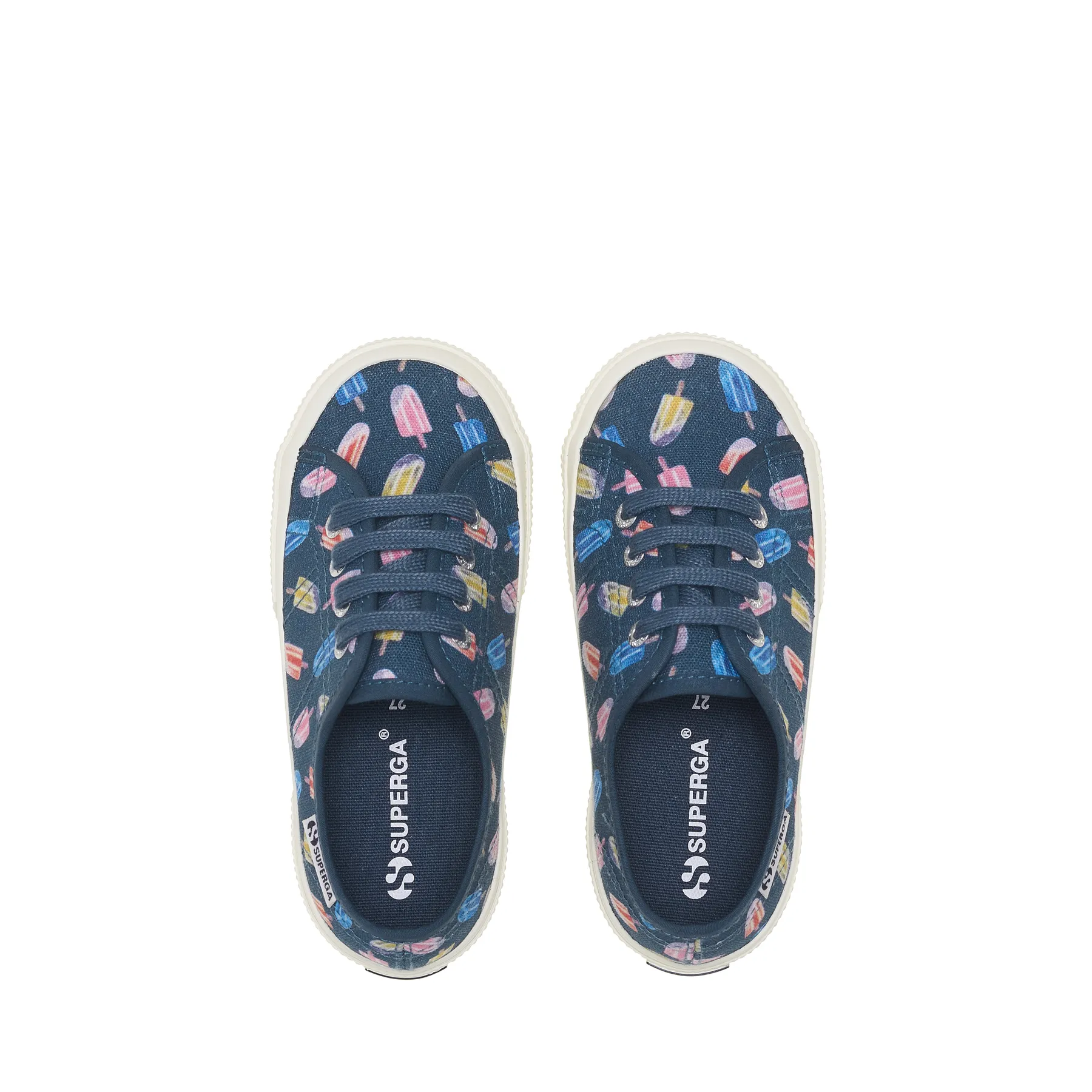 Lacivert 3750 Kids İce Lolly Print Leggera Çocuk Unisex Lacivert Bileksiz Sneaker