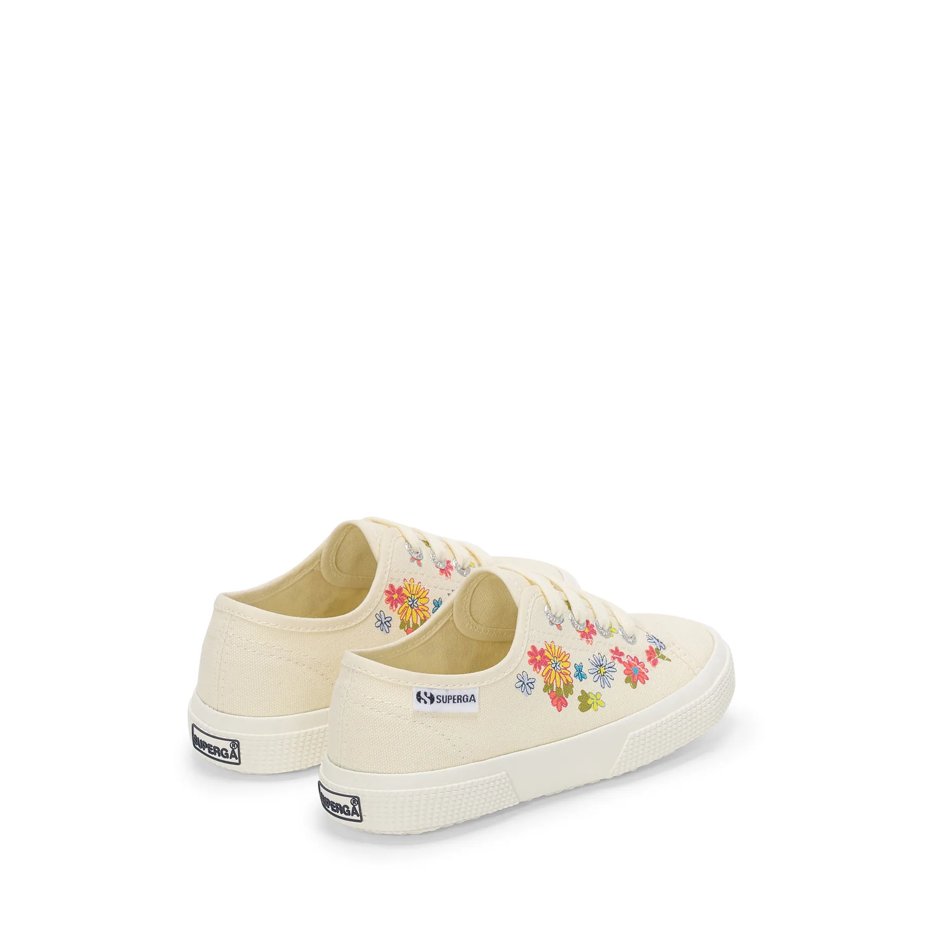 Bej 3750 Kids Flower Print Leggera Kız Çocuk Bej Sneaker