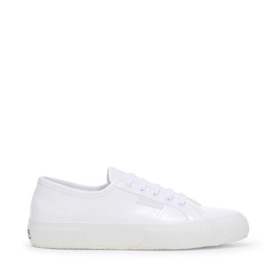 Beyaz 2750 Vegan Varnish Material Kadın Beyaz Bileksiz Sneaker - Superga®