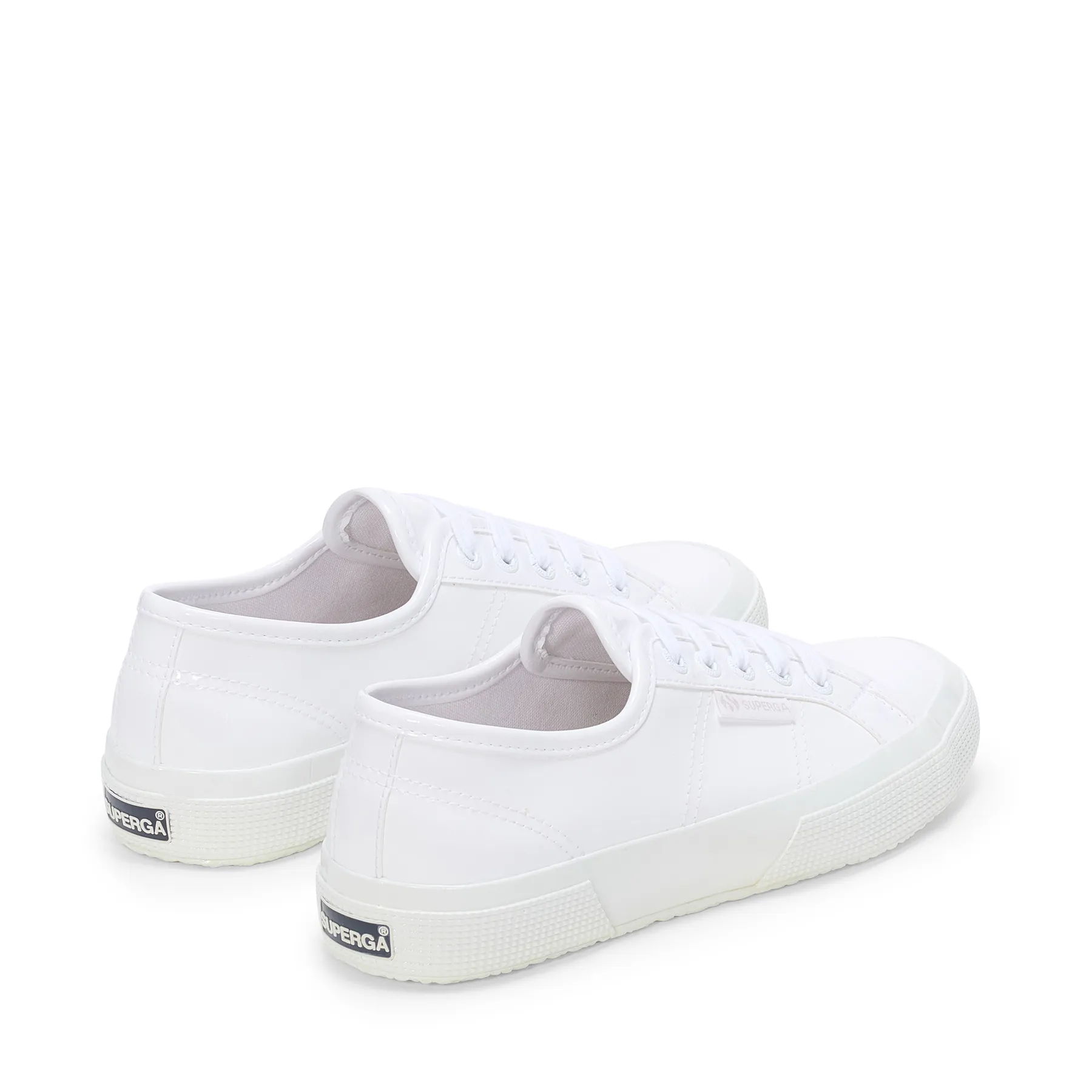 Beyaz 2750 Vegan Varnish Material Kadın Beyaz Bileksiz Sneaker