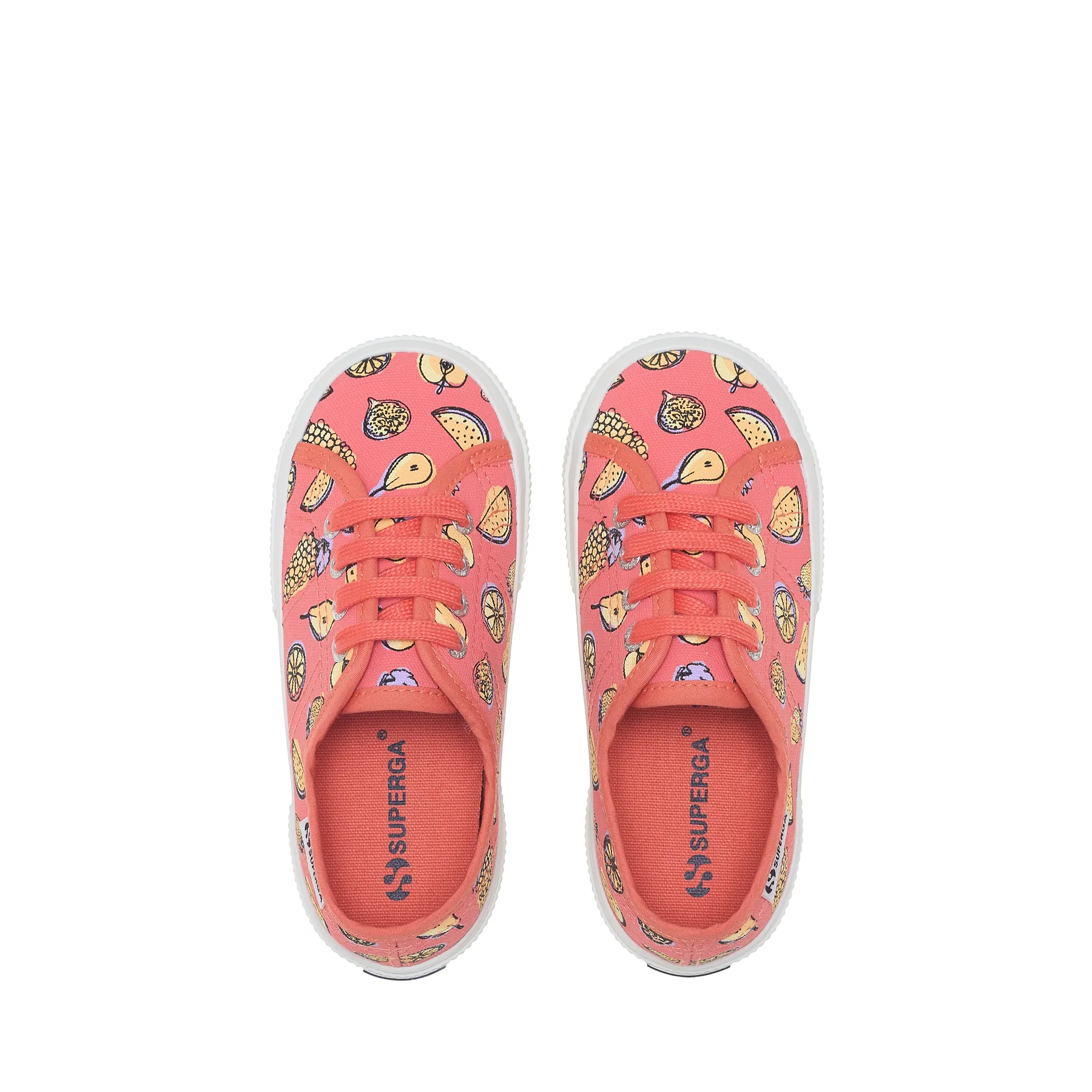 Pembe 3750 Kids Fruit Print Leggera Çocuk Unisex Turuncu Bileksiz Sneaker